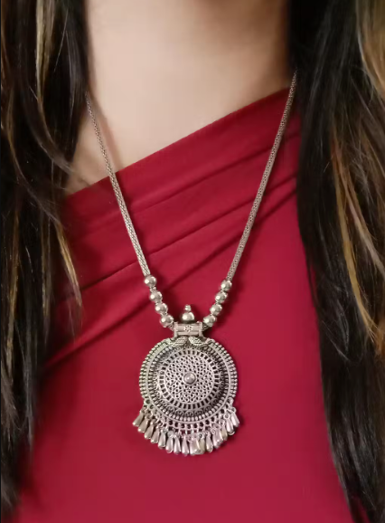 Chain Oxidised Necklace