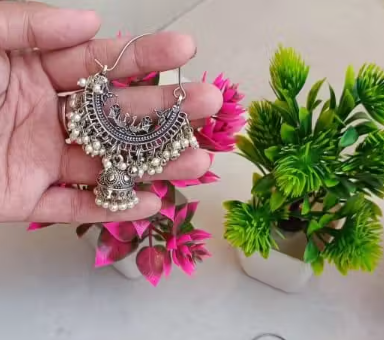 Traditional Kundan Chandelier