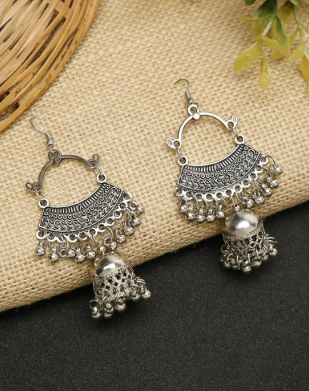 Antique Chandbali Earrings Set of 4