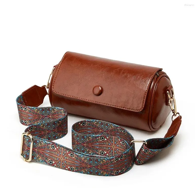 Leatherette Sling with Designer Strap bag
