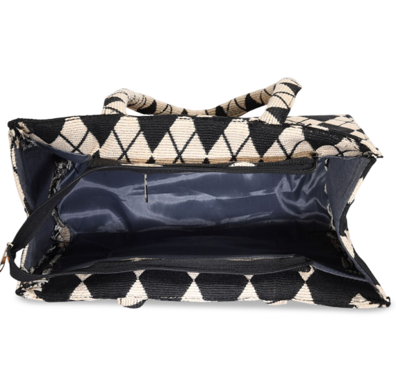 Large Jute Tote Handbag for Women