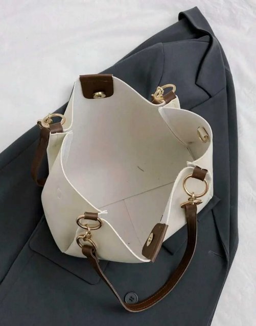 White Women Sling Bag Handbag