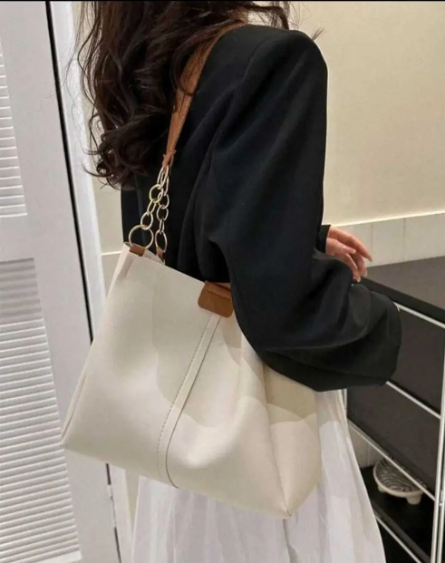 White Women Sling Bag Handbag