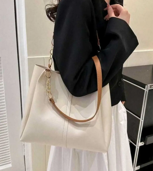 White Women Sling Bag Handbag