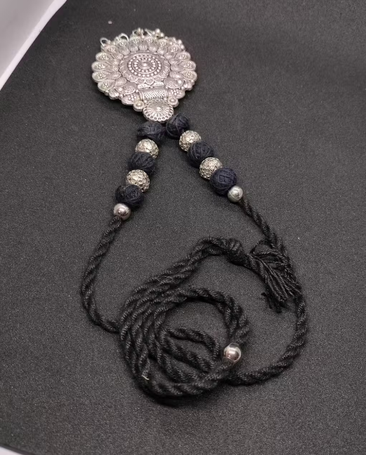 Thread Oxidised Necklace
