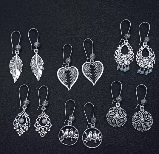 Hook Dangler Earrings Set of 6