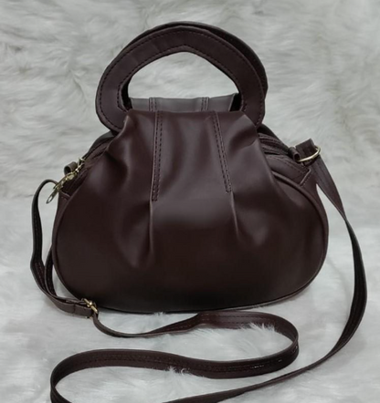 Dark Brown Handbag & Sling Bag