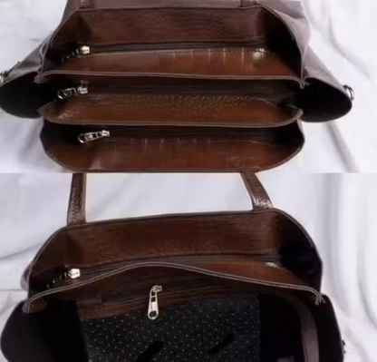 Stylish Textured Women’s Tote Handbag