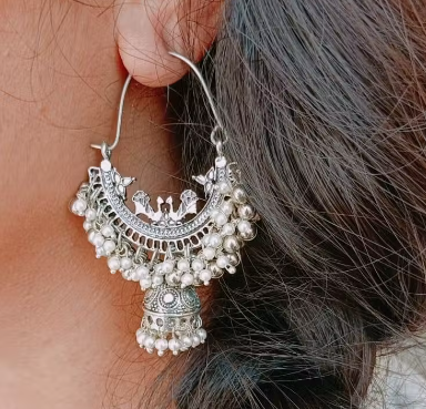 Traditional Kundan Chandelier