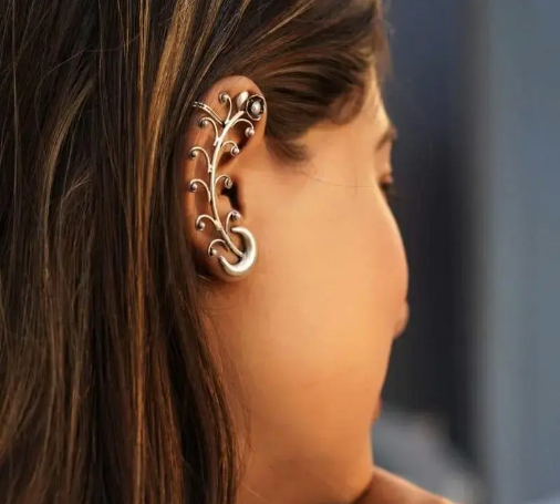 Vine-Inspired Ear Cuff