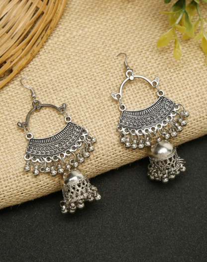 Antique Chandbali Earrings Set of 4