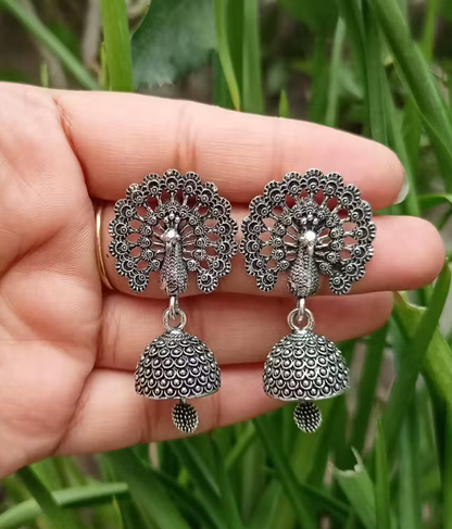 Antique Jhumka Earrings Set of 4