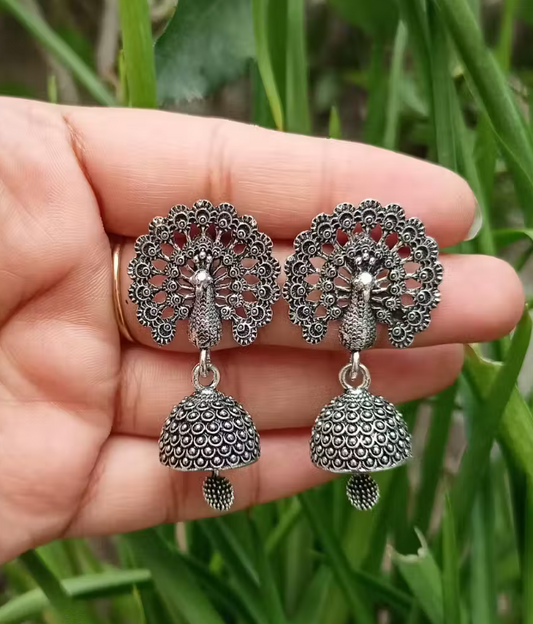 Antique Jhumka Earrings Set of 4