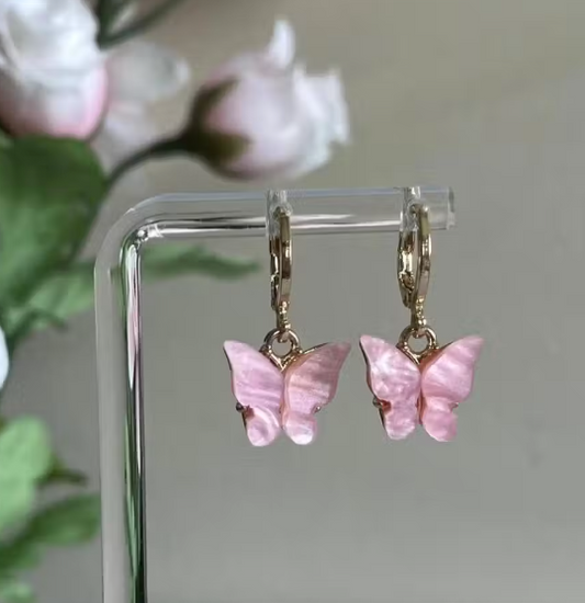 Combo of 4 Pair Cute Butterfly, Daisy, Shell